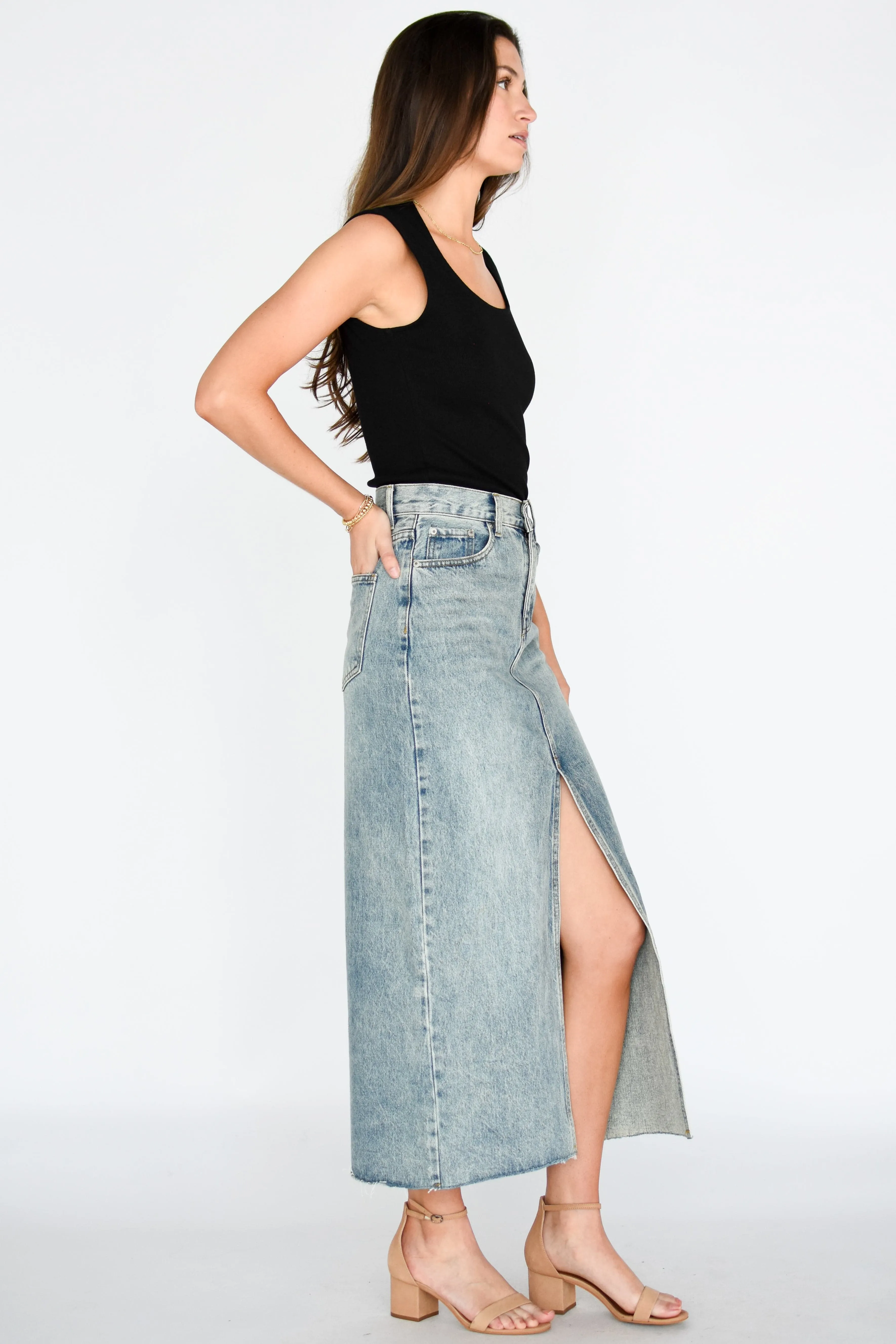 Avani Denim Skirt