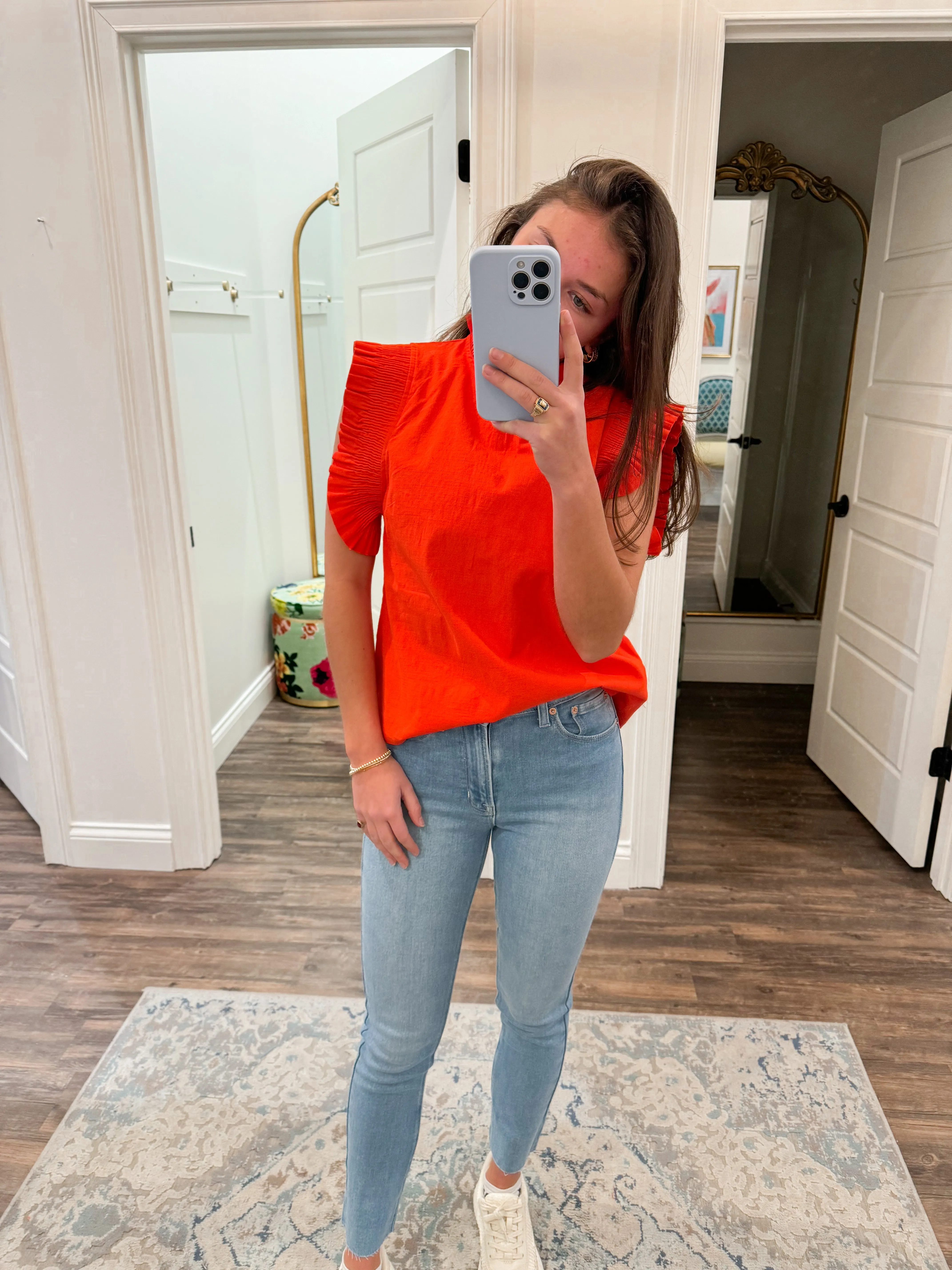 Bailey Skinny Jean With Scissor Cut