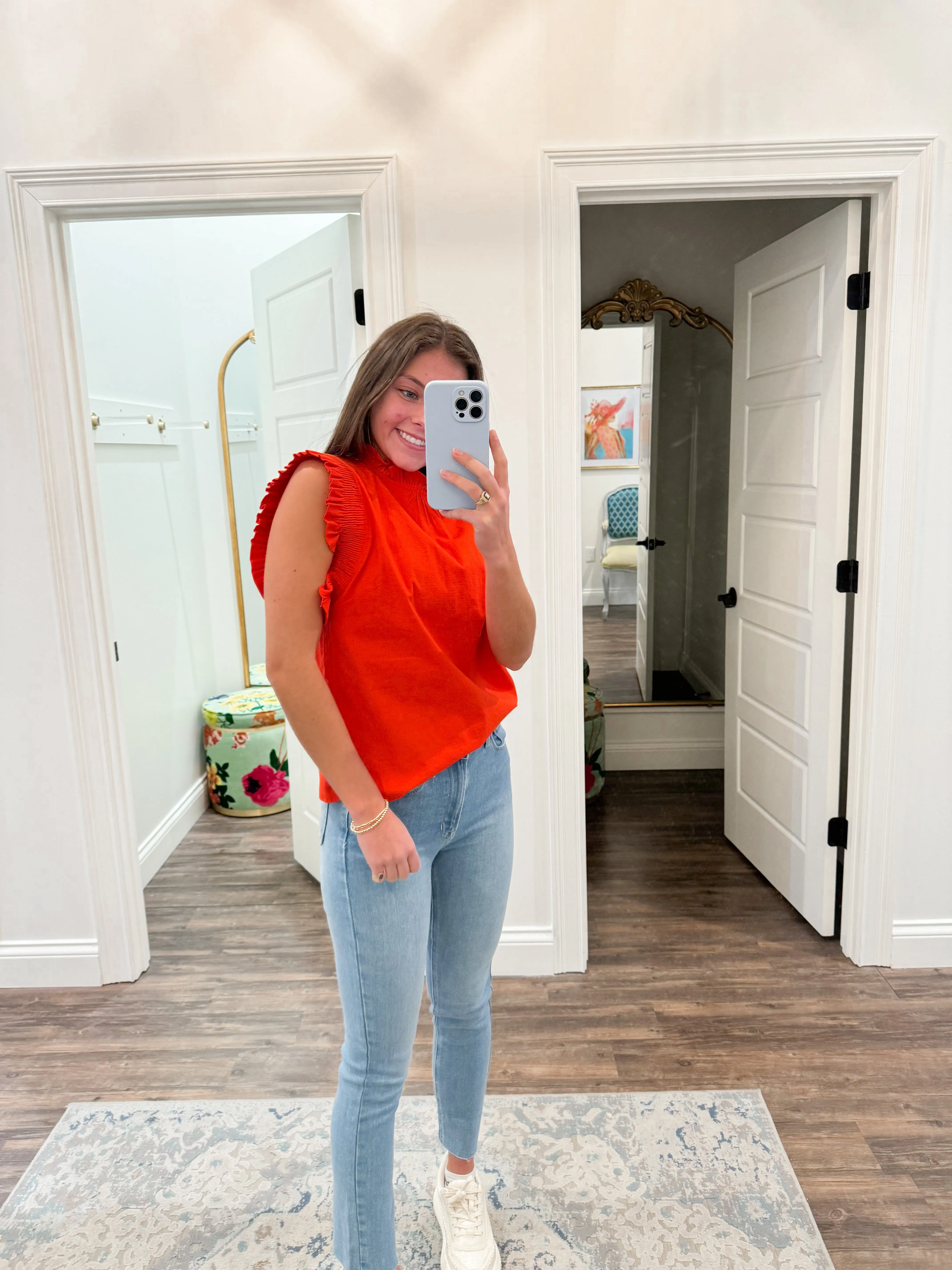 Bailey Skinny Jean With Scissor Cut