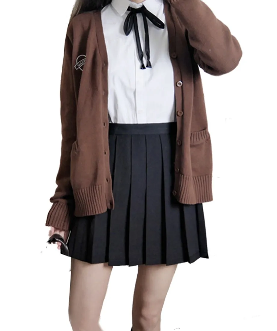 Beautifulfashionlife Women's Japan high Waisted Pleated Cosplay Costumes Skirts 0 Black