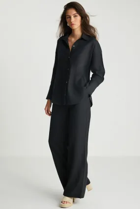 Black Linen Pants