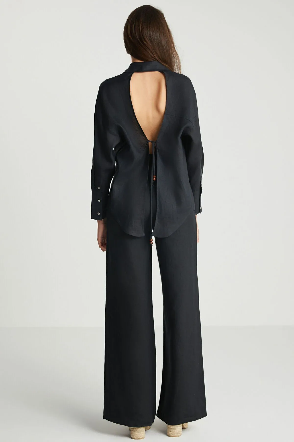 Black Linen Pants
