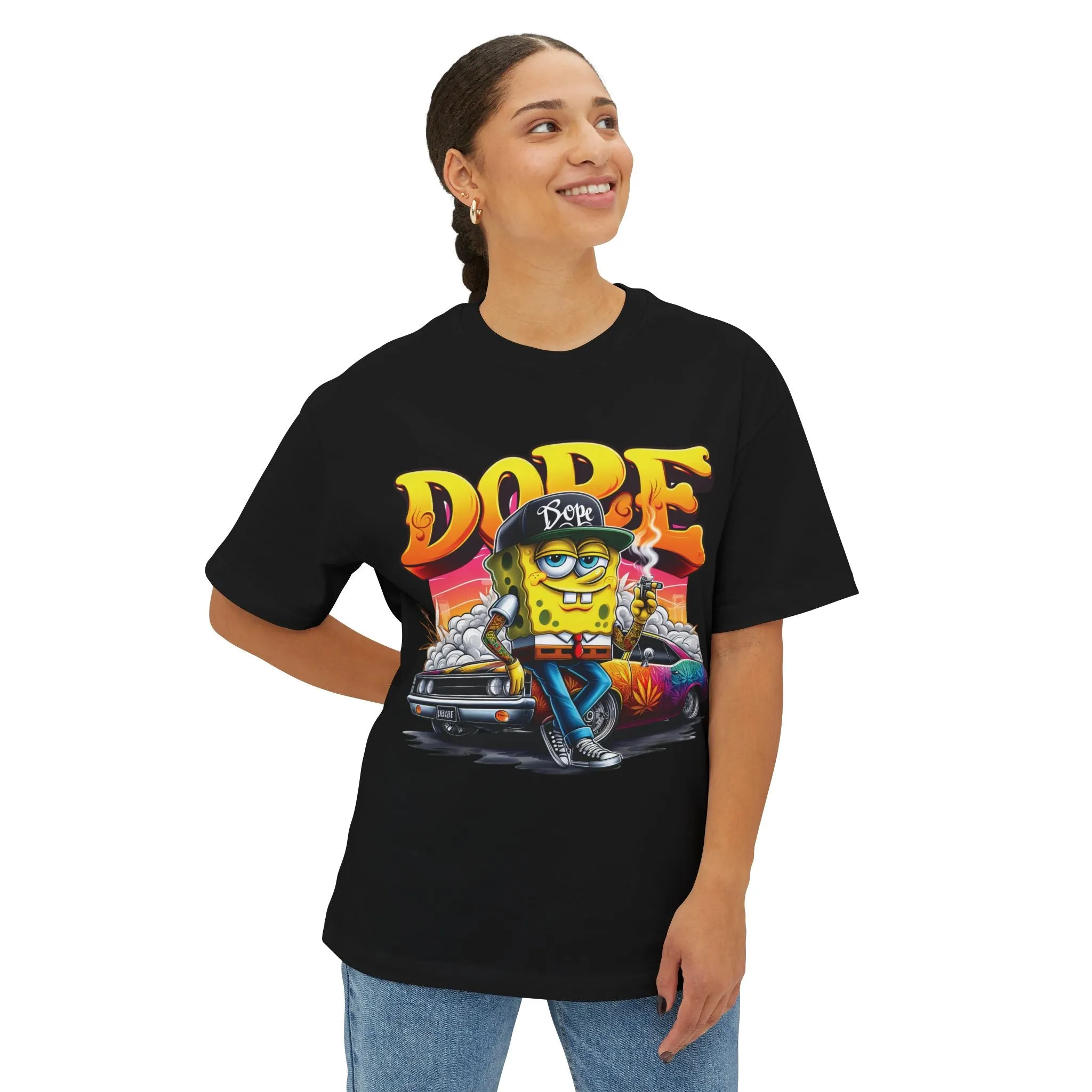 Bob Sponge Dope Oversized Tee