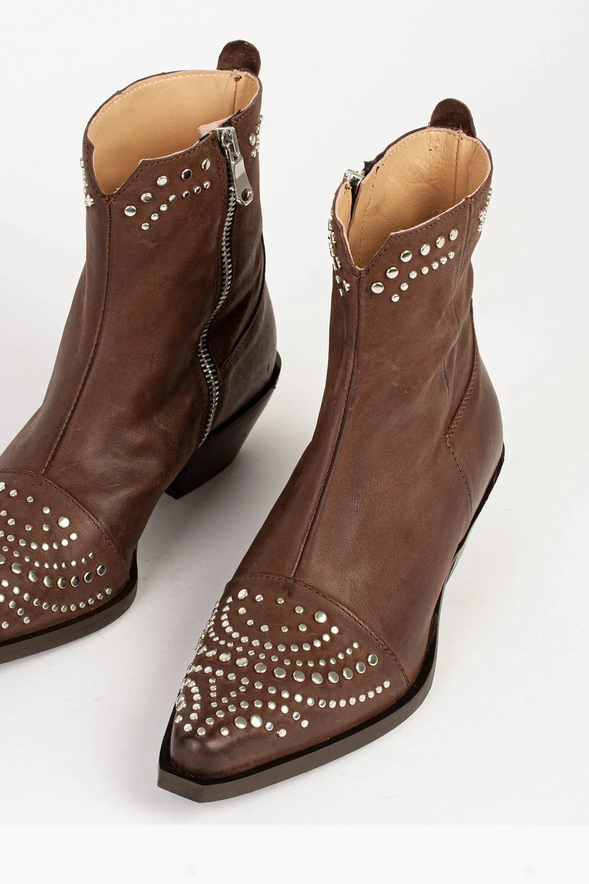 Bukela støvler Alister, Brown w/Silver