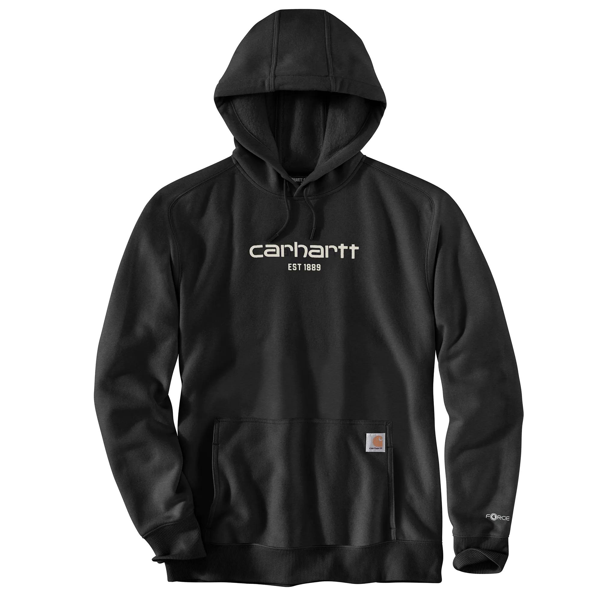 CARHARTT FORCE RELAXED FIT LIGHTWEIGHT LOGO GRAPHIC HOODIE 106655