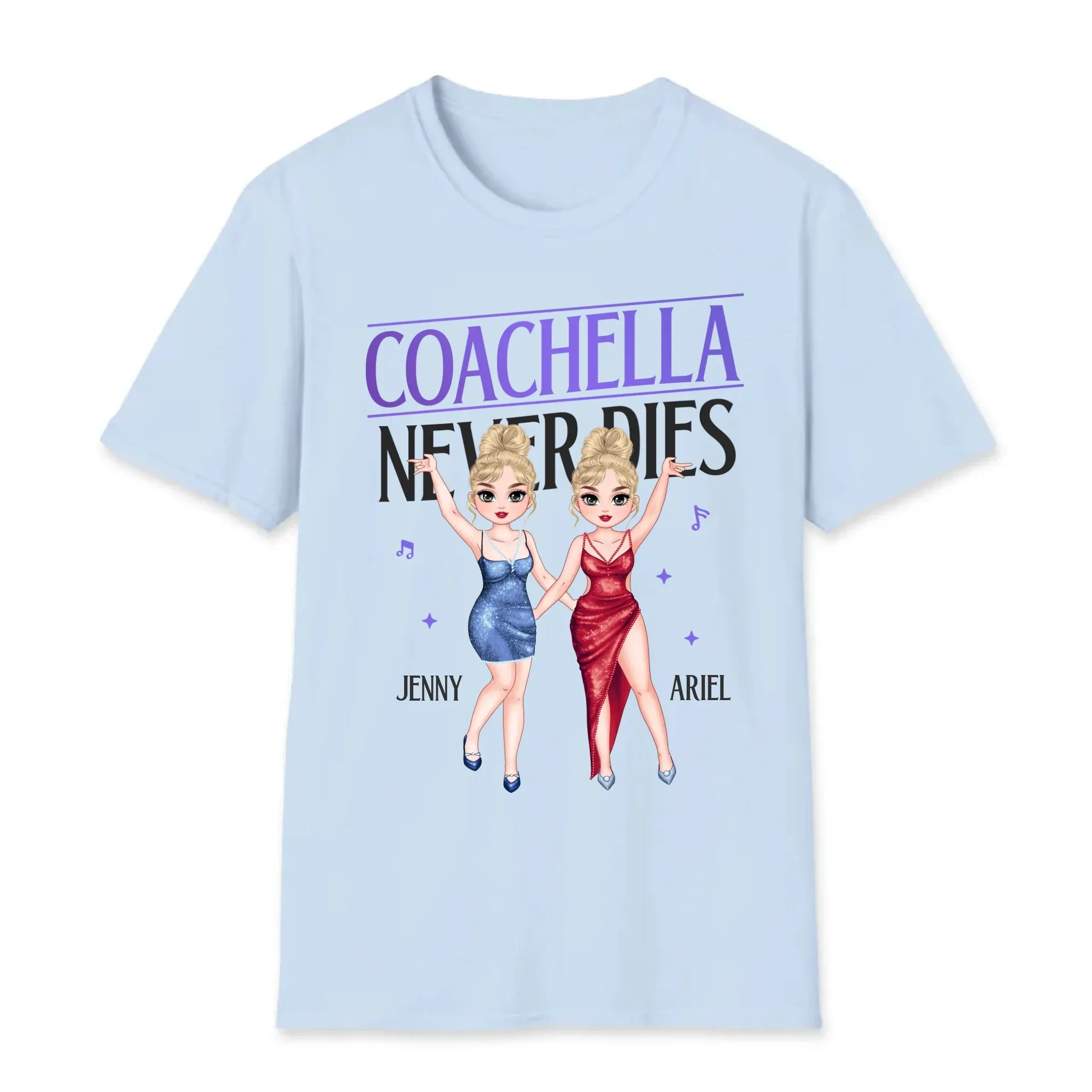Coachella Never Dies - Personalized Gifts For Her - Unisex Hoodie