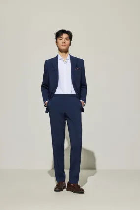 Cool Touch Multi-Way Stretch Smart Fit Check Suit Blazer