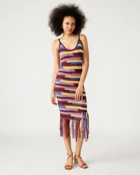 Crochet Raya Midi Dress