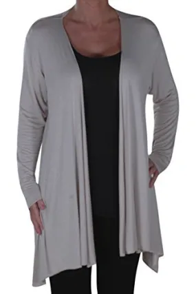 Della Asymmetric Waterfall Cardigan