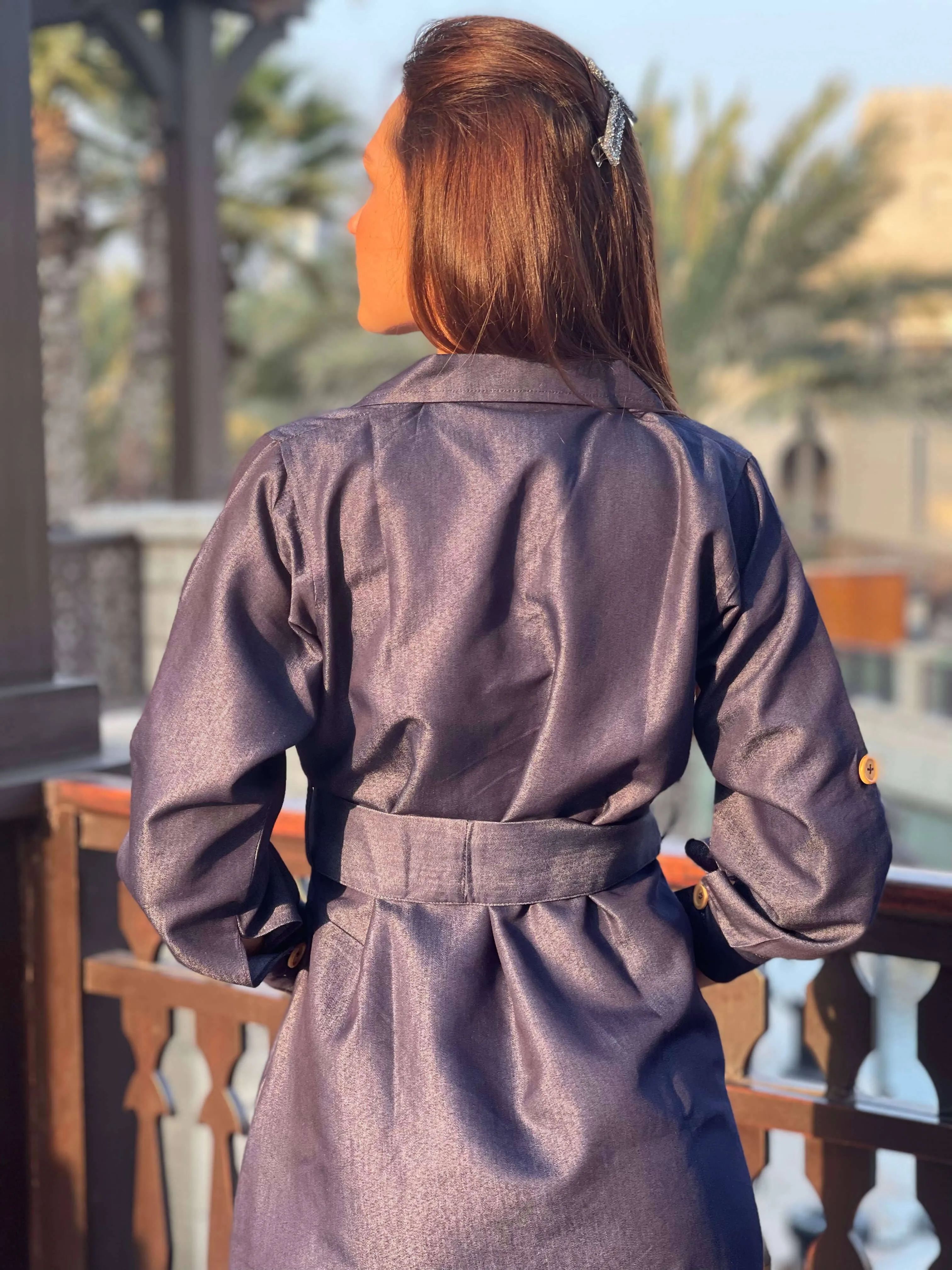 Denim Pocket Dress