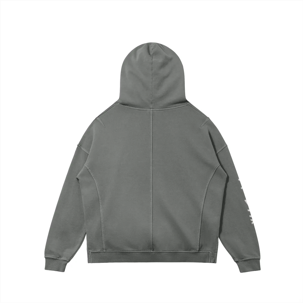Dino Kanji Washed Turtleneck Hoodie - Unisex Fit