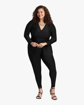 Elmira Long Sleeve Jumpsuit | Black