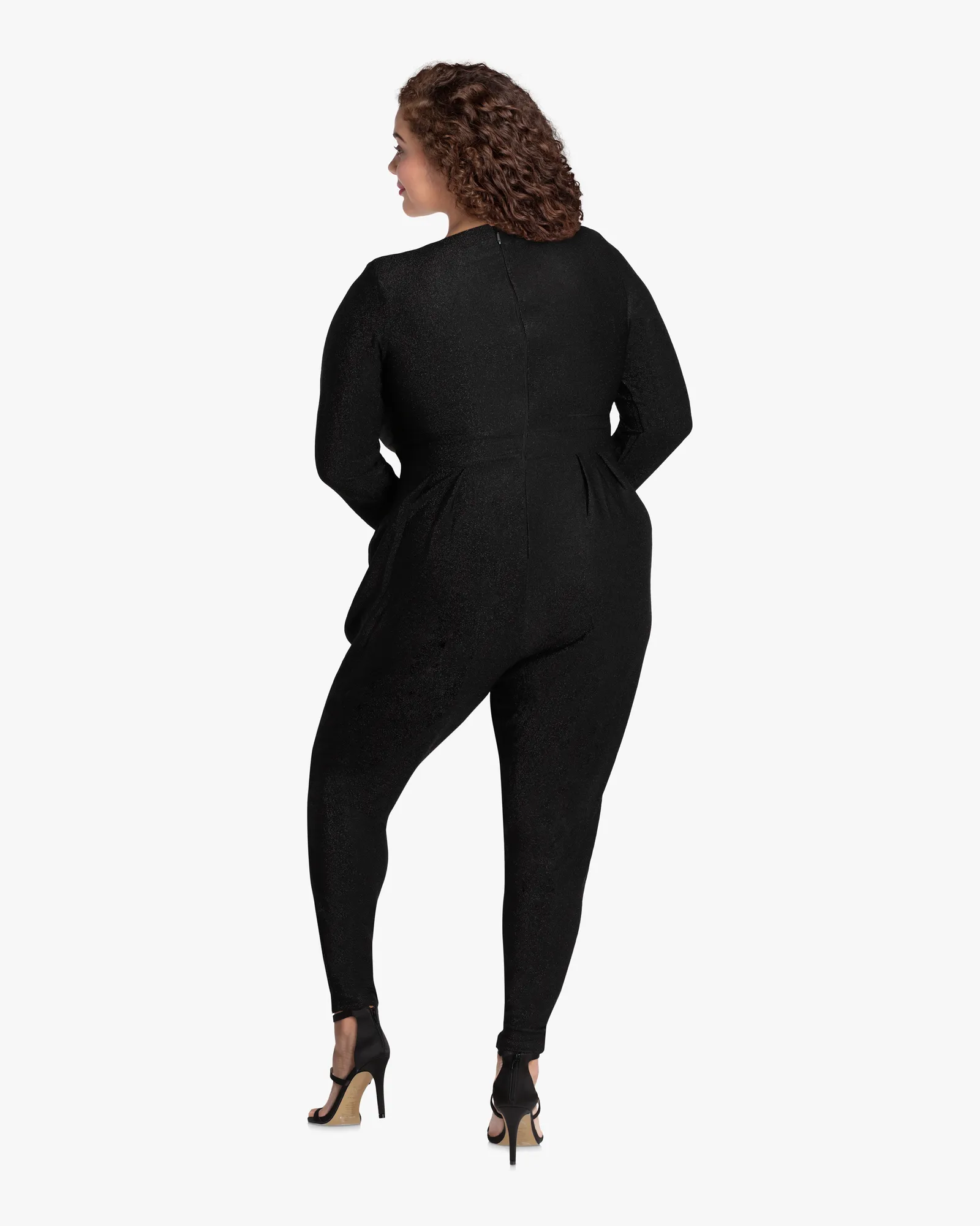 Elmira Long Sleeve Jumpsuit | Black