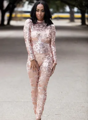 EMERALD CITY MAUVE JUMPSUIT