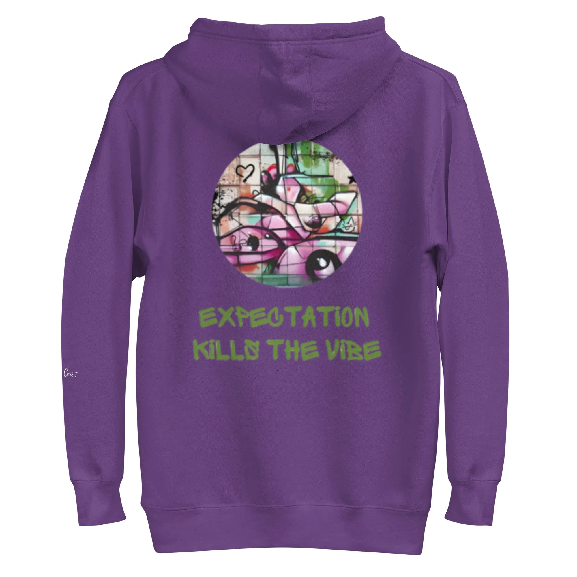 Expectation kills the vibe, Unisex-Kapuzenpullover