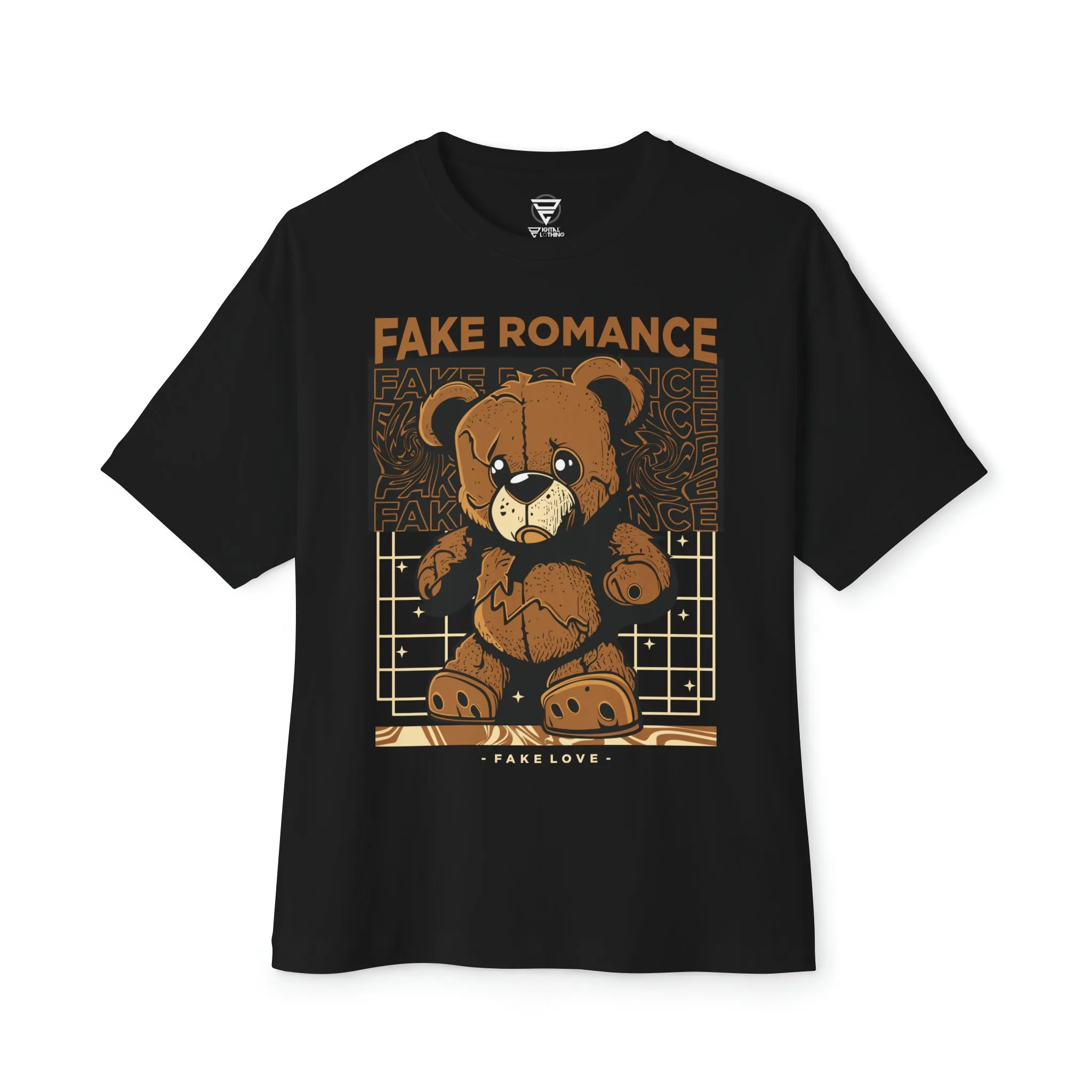 Fake Romance Bear Oversized Tee