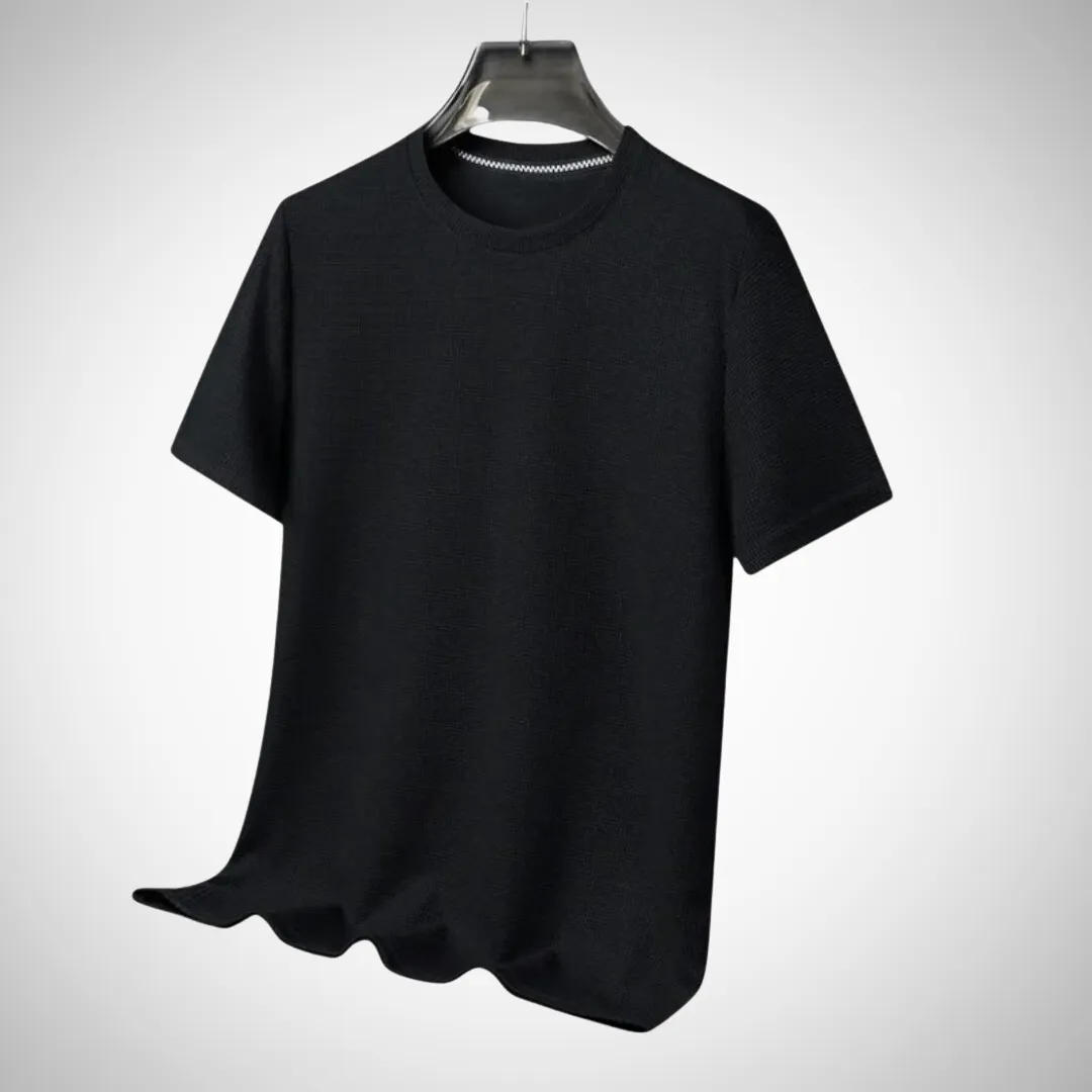 Fedrik Cotton Waffle Knit Tee