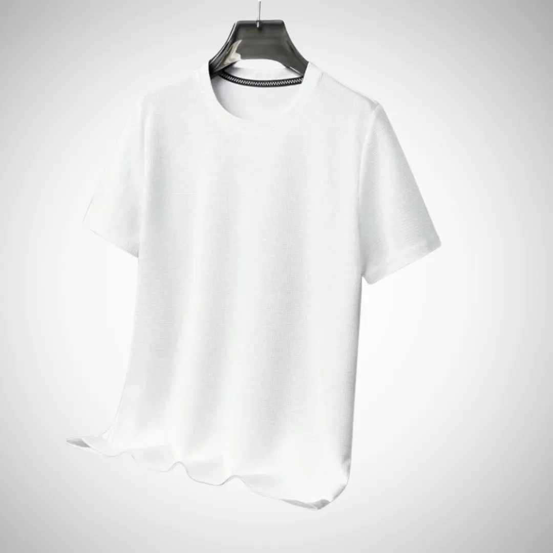 Fedrik Cotton Waffle Knit Tee