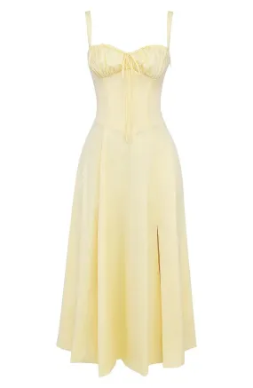 Flow Split Midi Dress