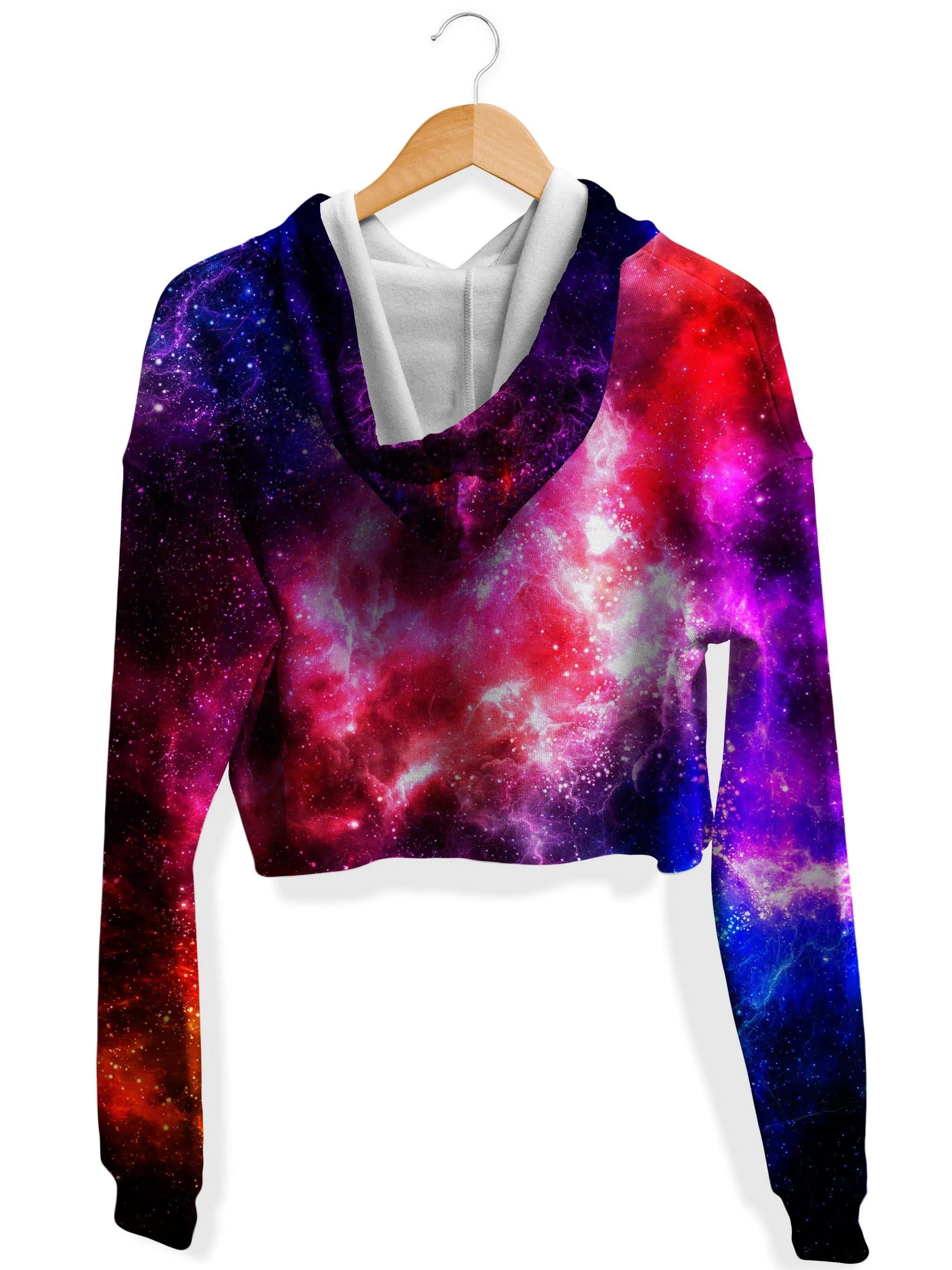 Galaxy Vibe Fleece Crop Hoodie JTT