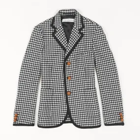 Golden Goose Vichy Wool Blazer