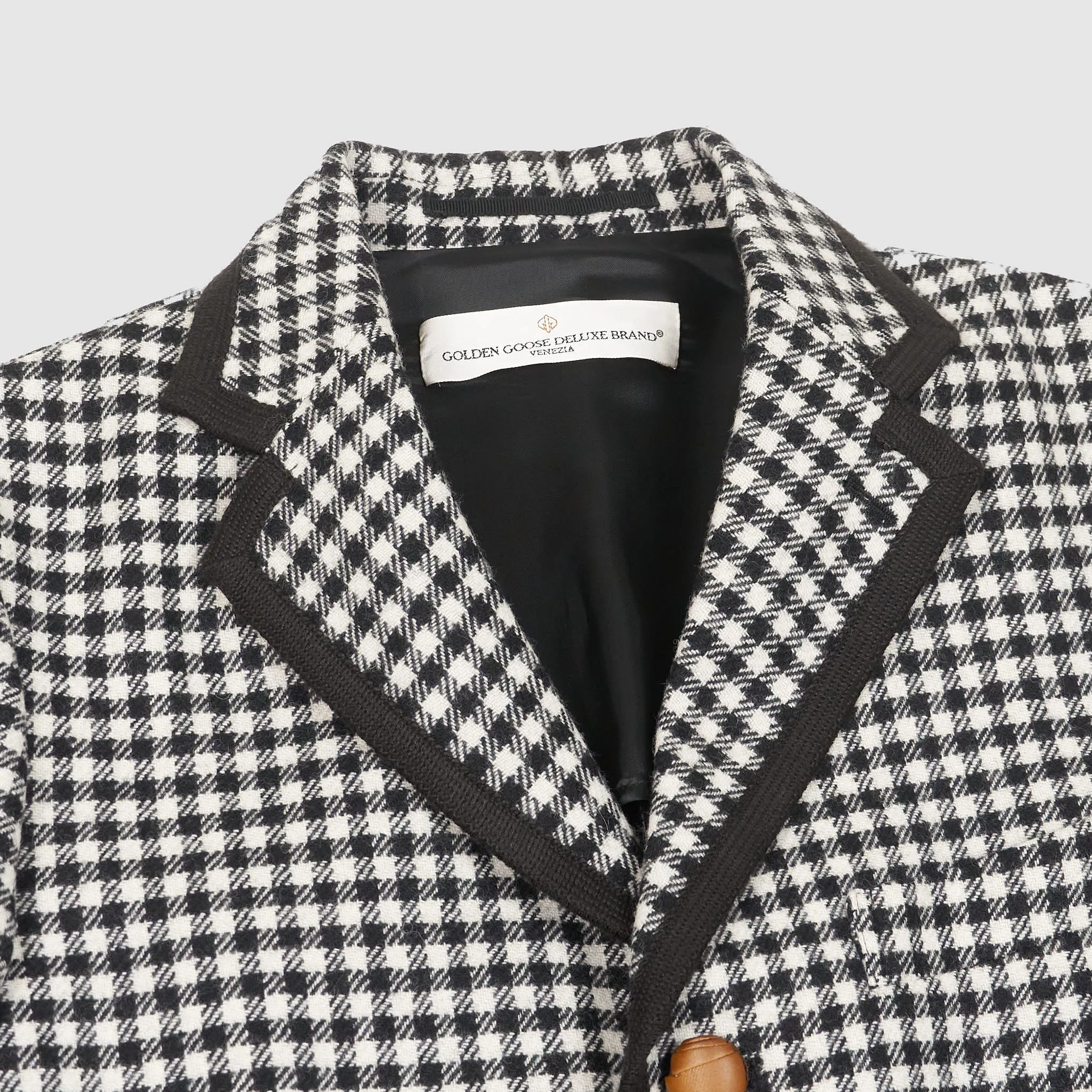 Golden Goose Vichy Wool Blazer