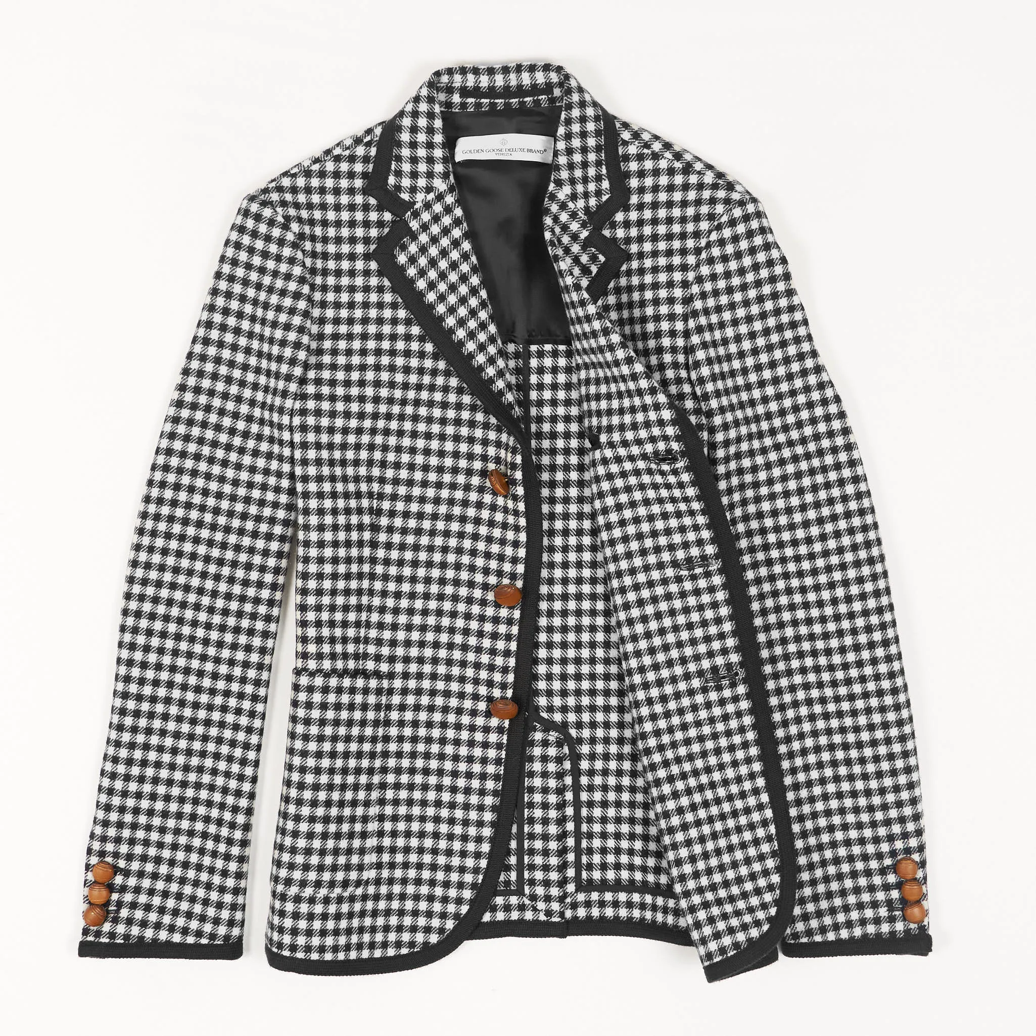 Golden Goose Vichy Wool Blazer