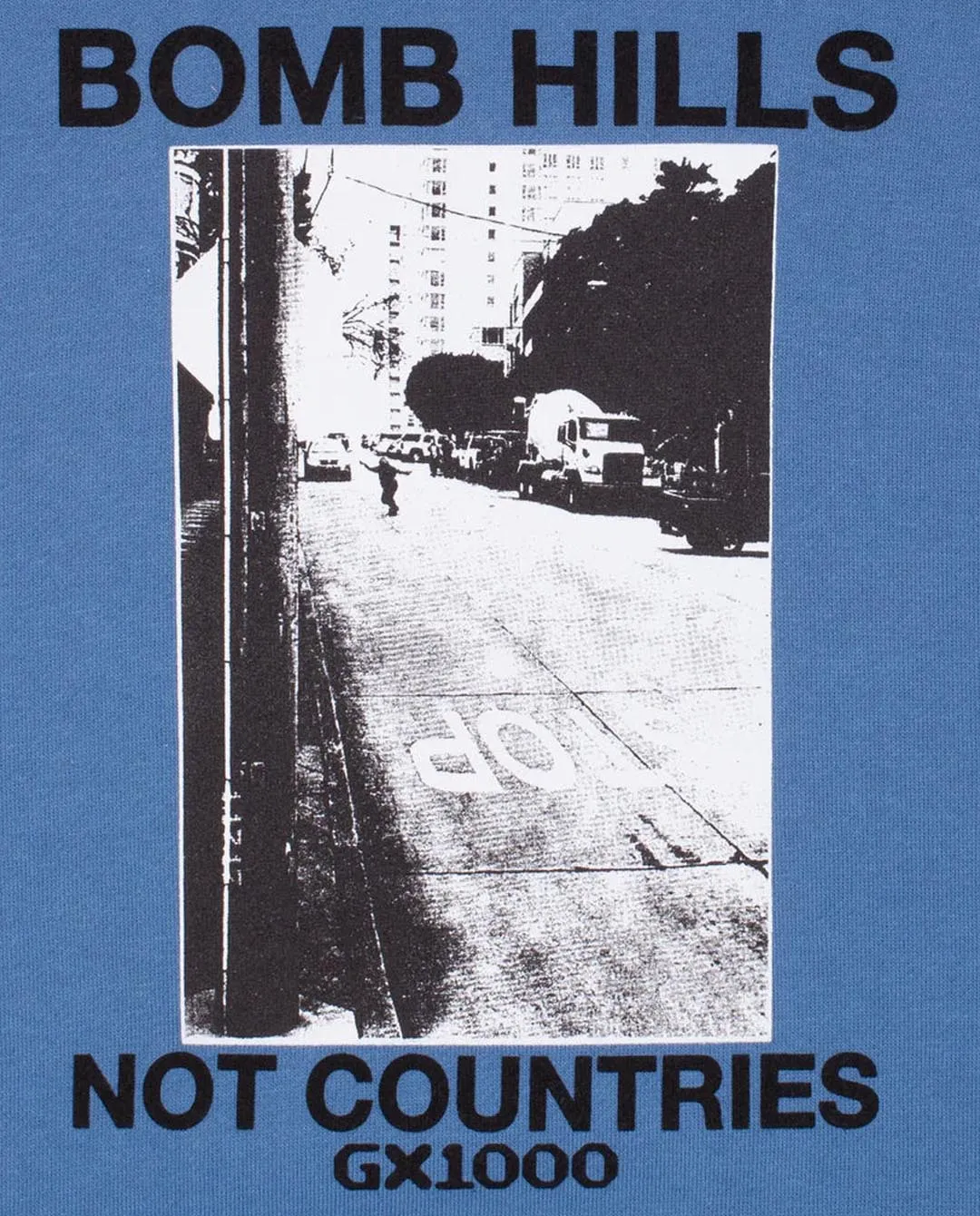 GX1000 - Bomb Hills Not Countries Hood - Blue
