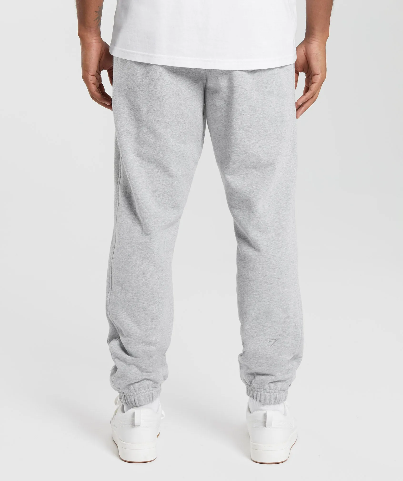 Gymshark Rest Day Essentials Joggers - Light Grey Core Marl