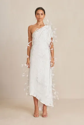 HALLE DRESS - OFF WHITE