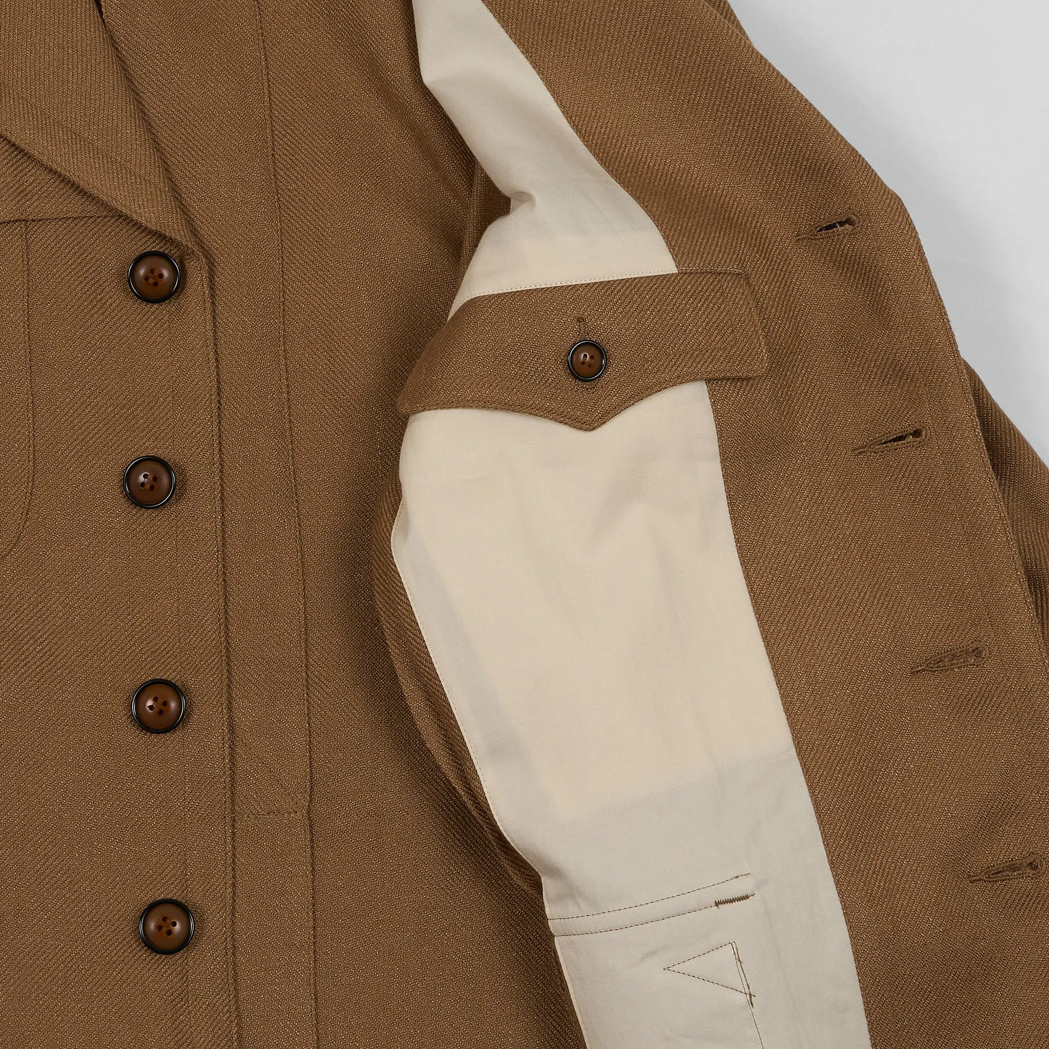 Haver Sack Attire Linen/ Silk Blend Blazer