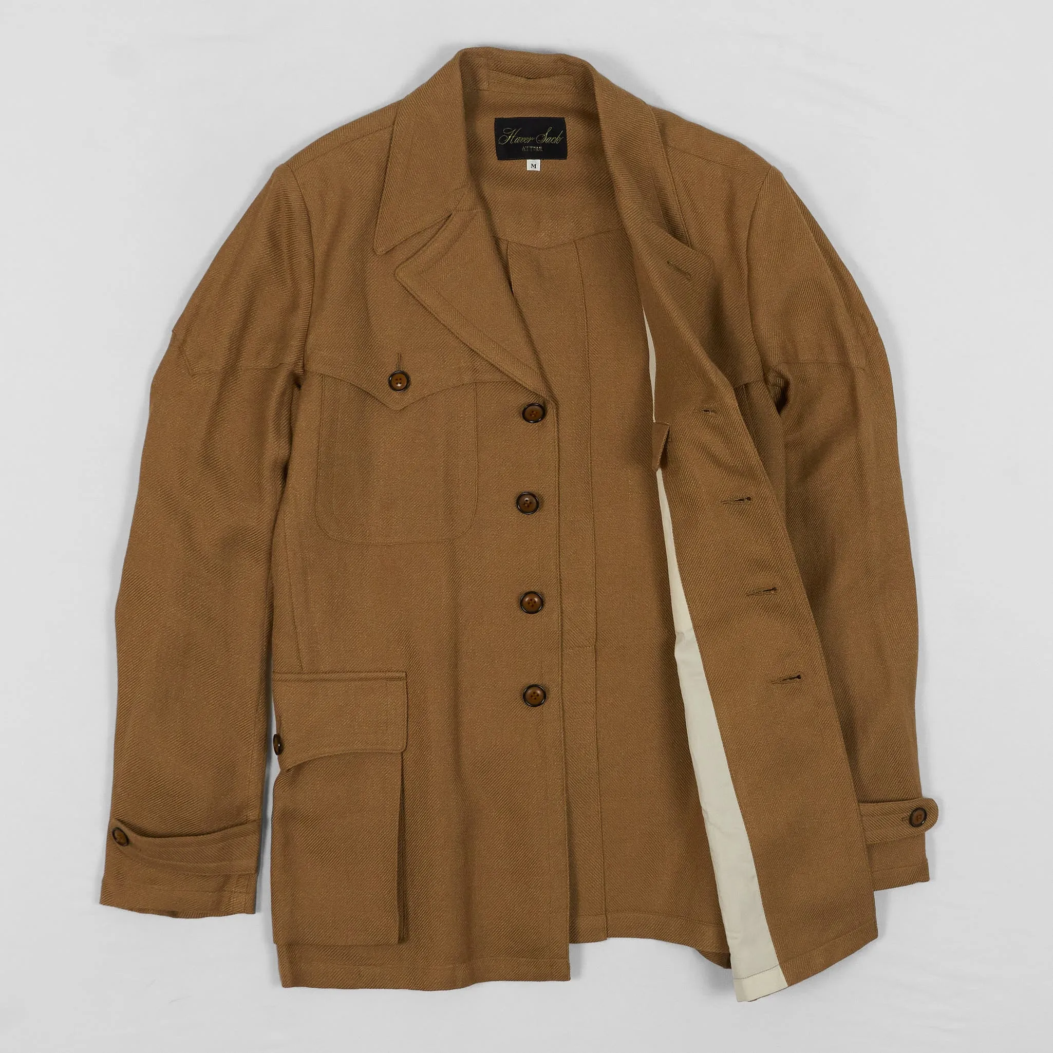 Haver Sack Attire Linen/ Silk Blend Blazer
