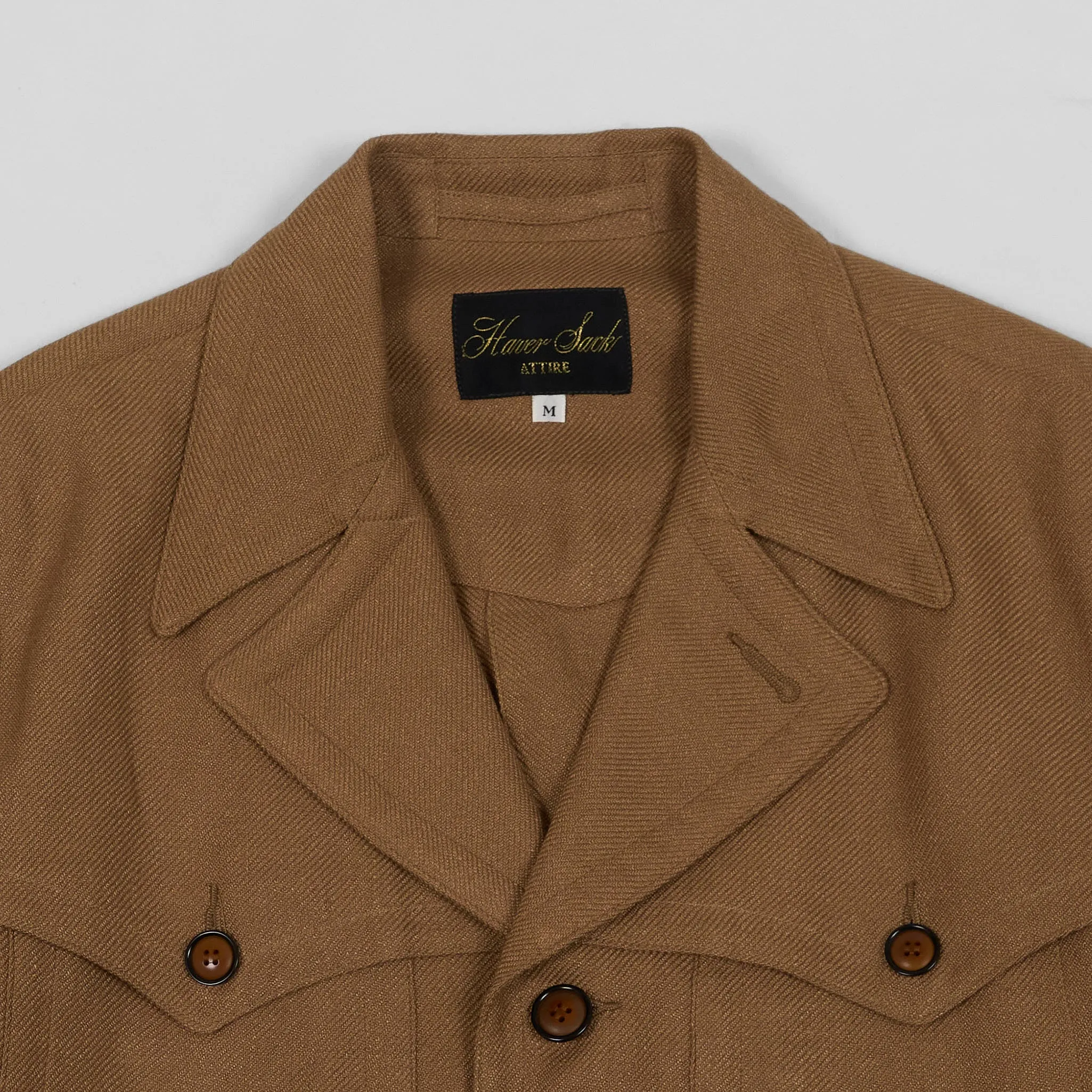 Haver Sack Attire Linen/ Silk Blend Blazer