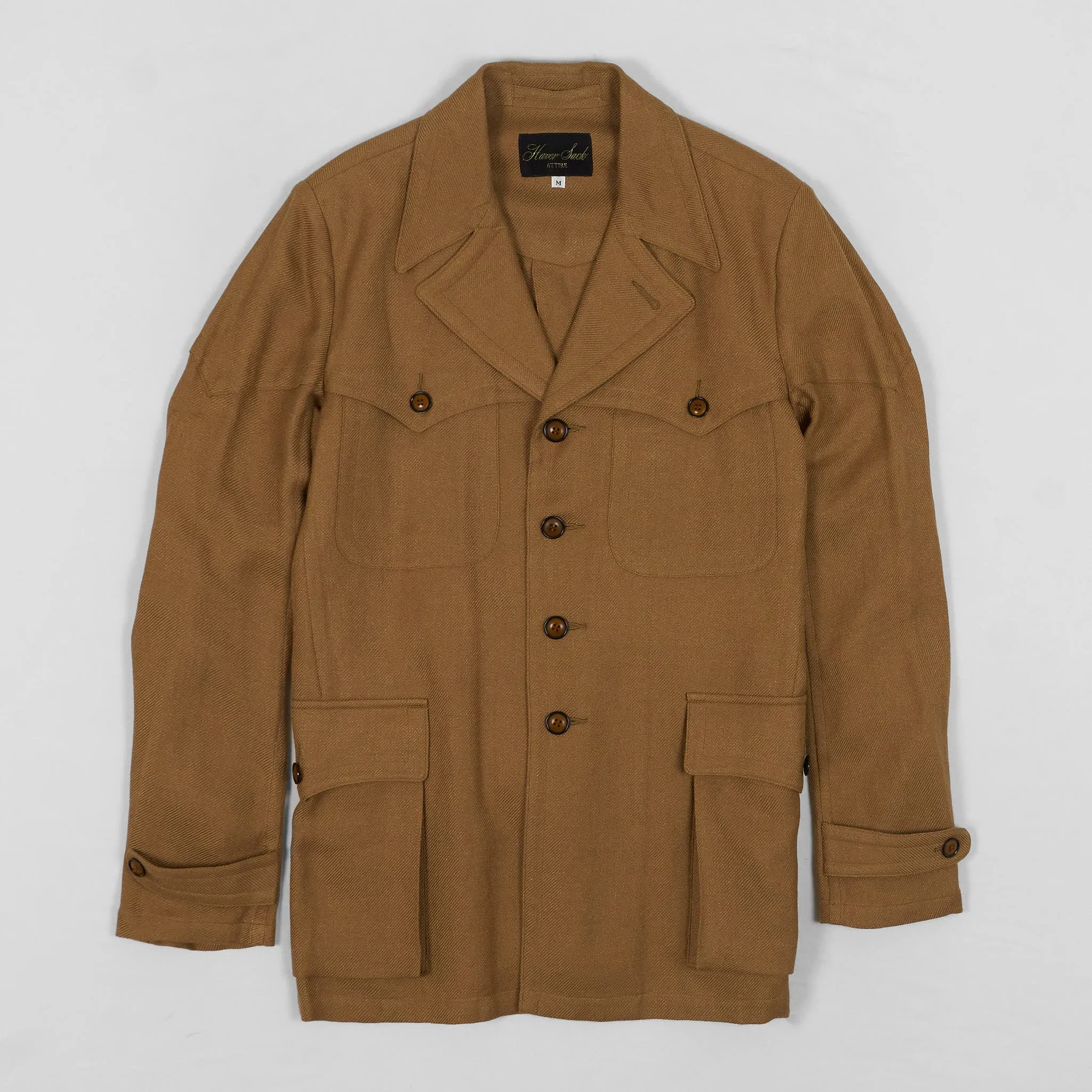 Haver Sack Attire Linen/ Silk Blend Blazer
