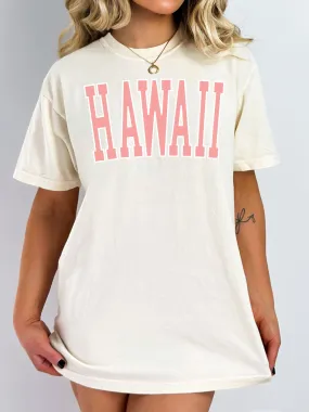 Hawaii Comfort Colors® Tshirt - Peach Ink