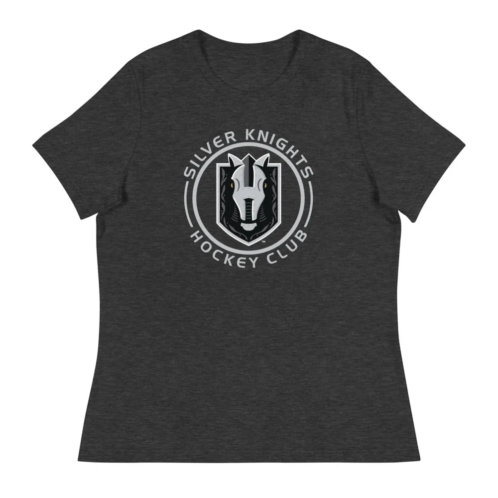 Henderson Silver Knights Women's Faceoff Relaxed T-Shirt