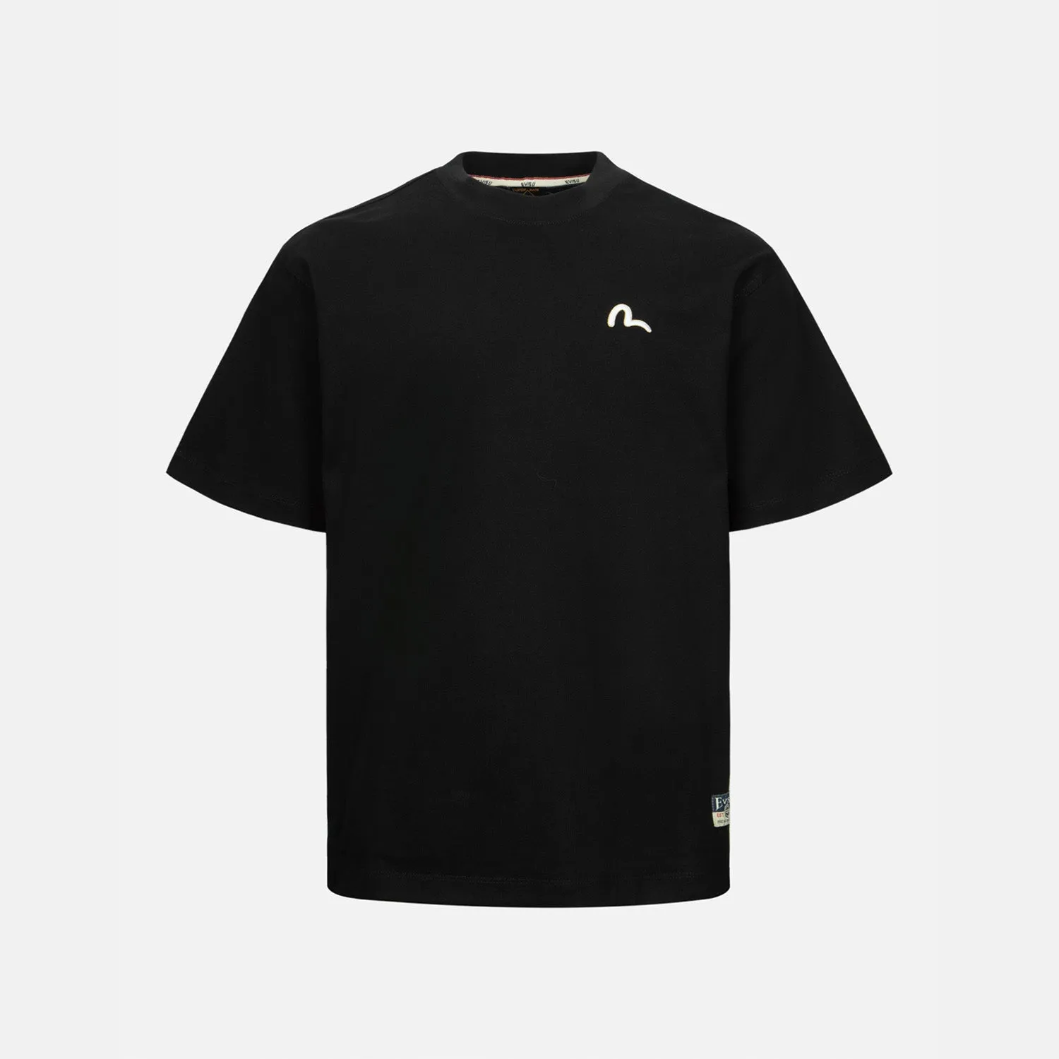 HT, Seagull Emb & Carp Print SS Tee