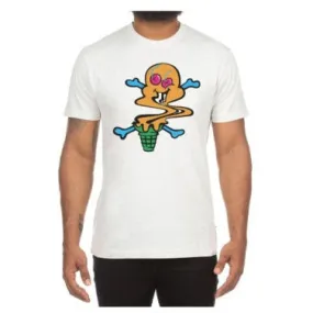 Ice Cream "Static Age" SS Light Heather Grey Tee (421-7201)