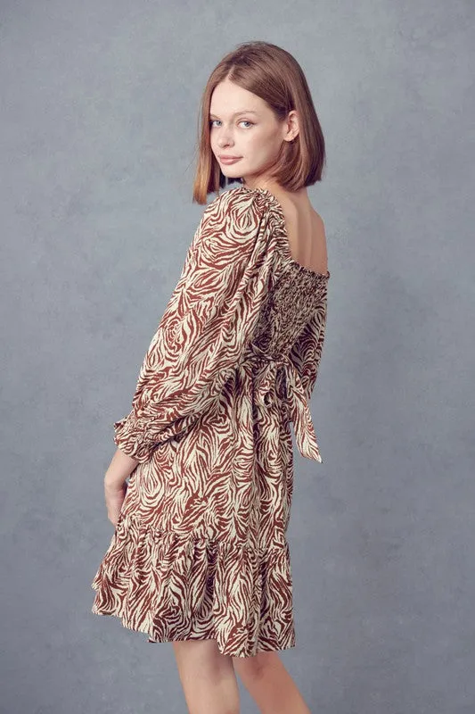 In The Safari Dress