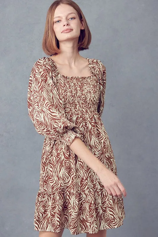 In The Safari Dress