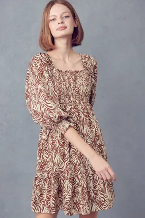 In The Safari Dress