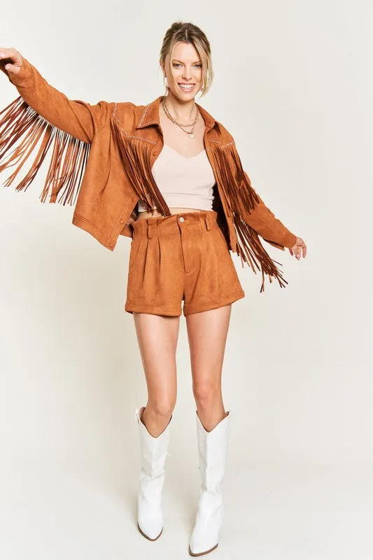 Jade By Jane Curvy Fringe Jacket (Multiple Colors) - BP