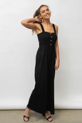 LAYLA  SMOCKED DETAIL JUMPSUIT