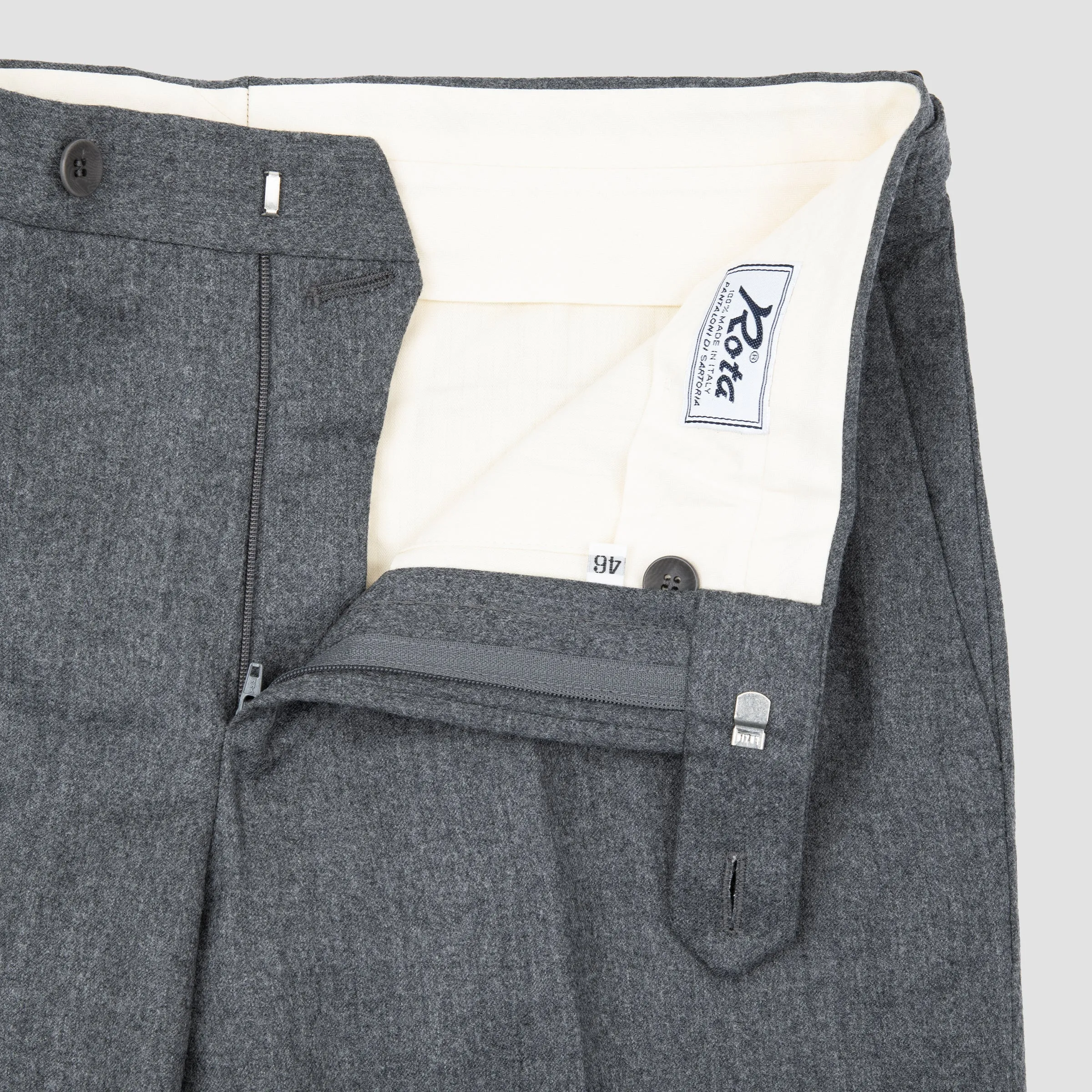 Lightweight Flannel Wool Trouser