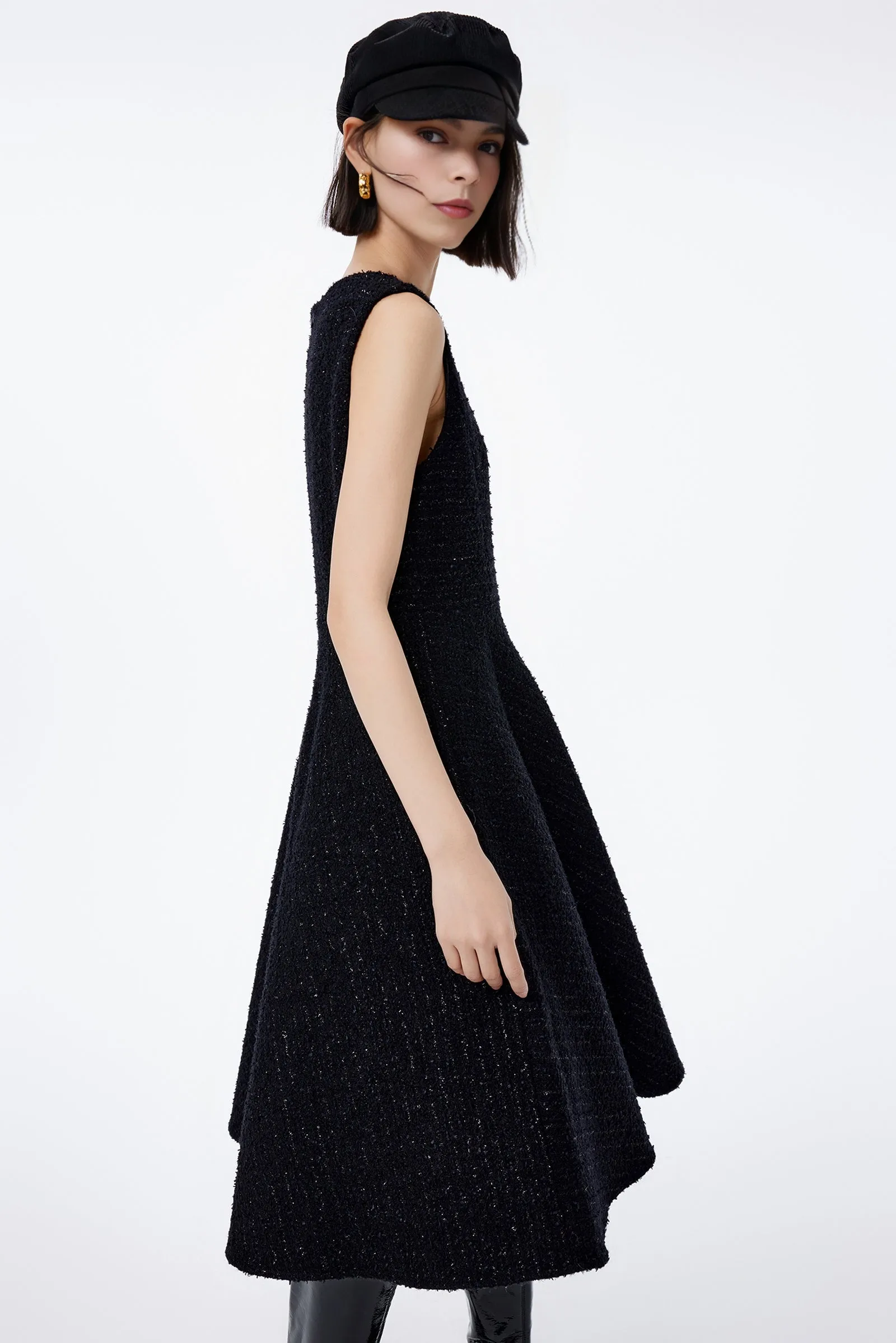 LILY Chanel-Inspired Sleeveless Dress