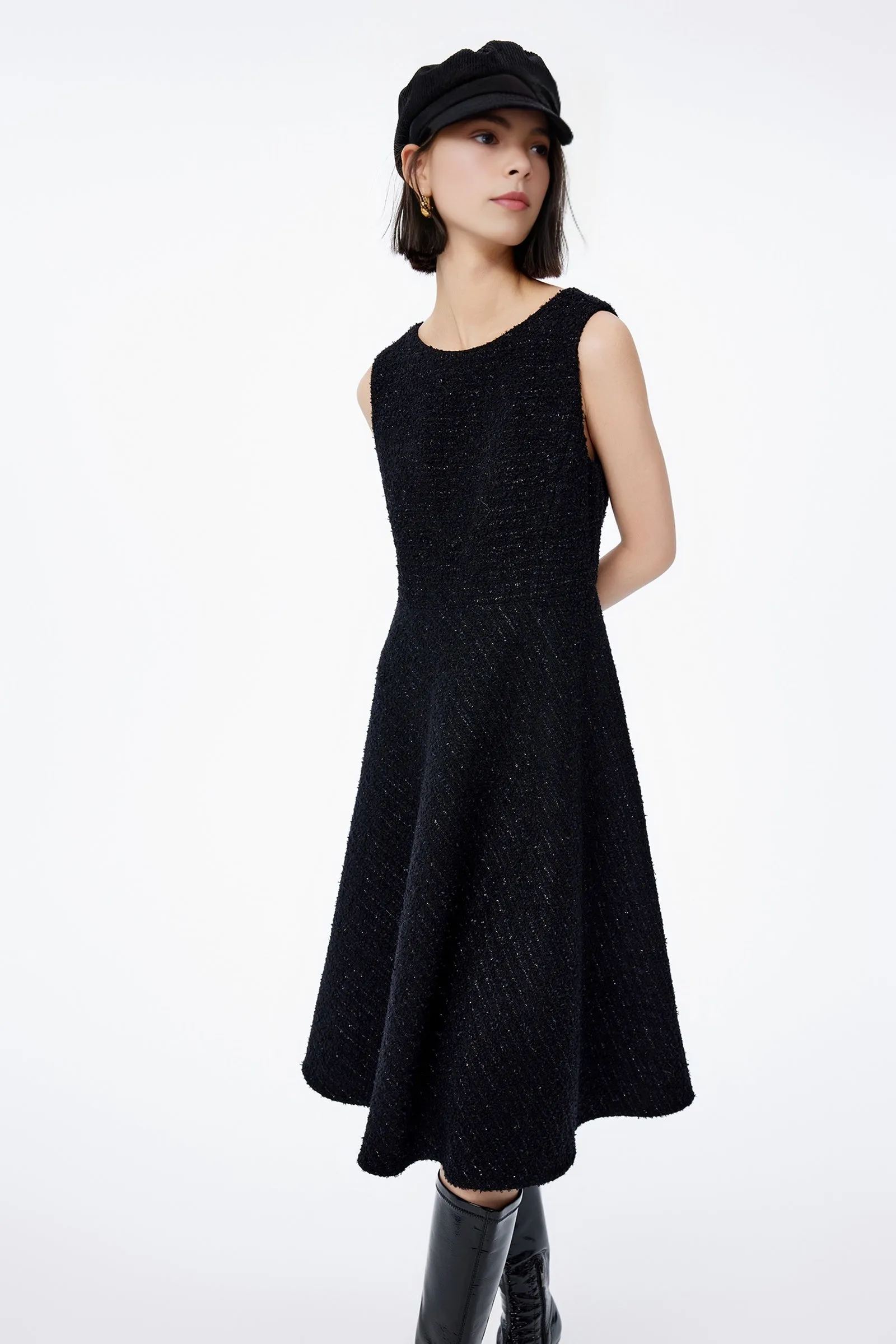 LILY Chanel-Inspired Sleeveless Dress