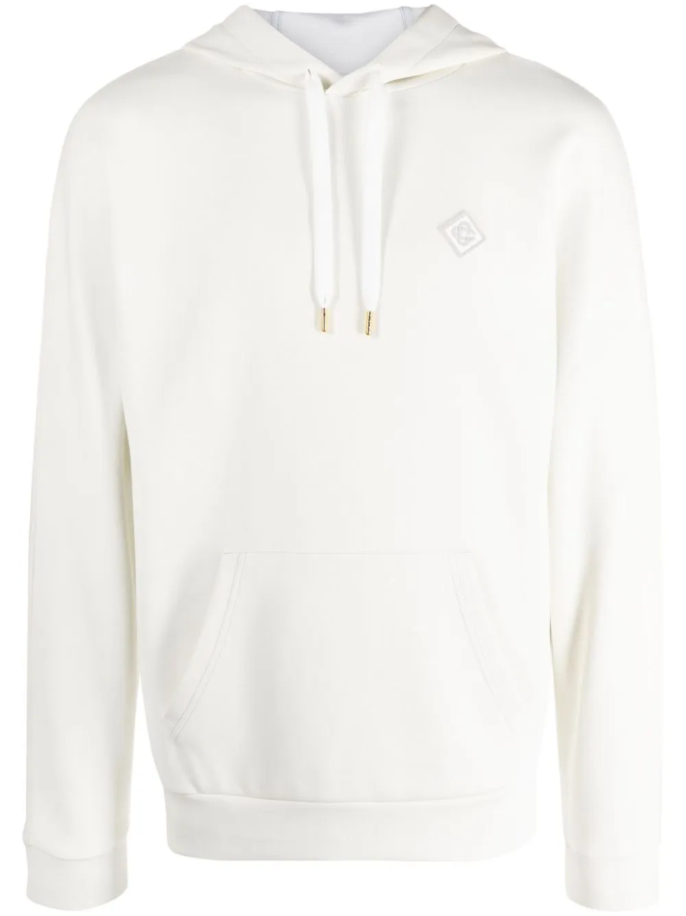 logo-appliqué hoodie