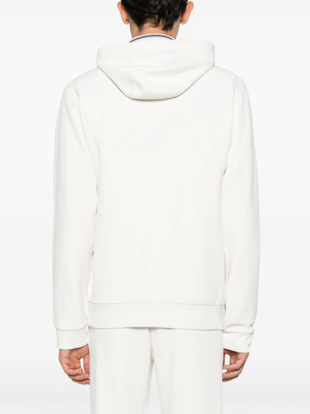 logo-appliqué hoodie