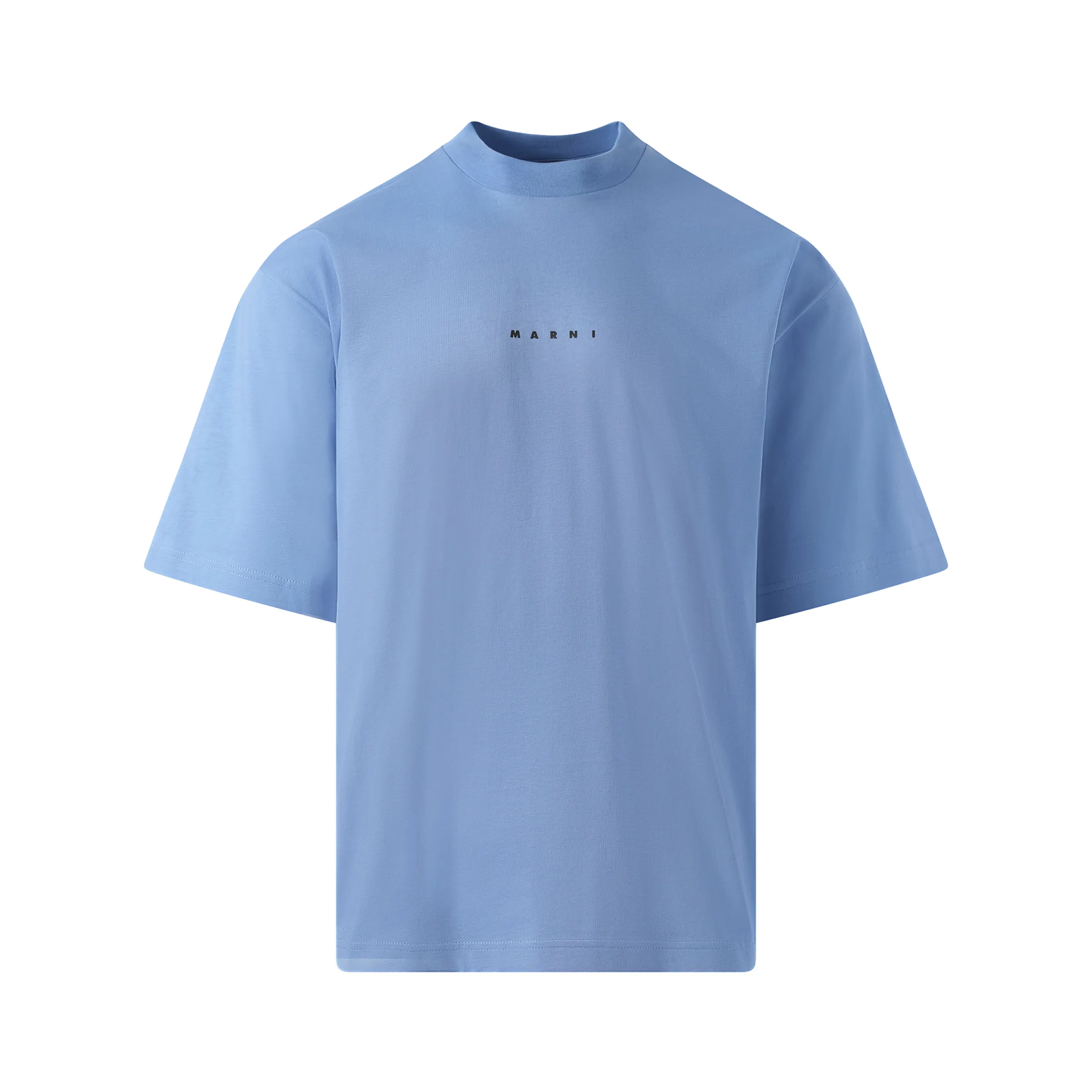 Logo T-Shirt in Blue Lilac