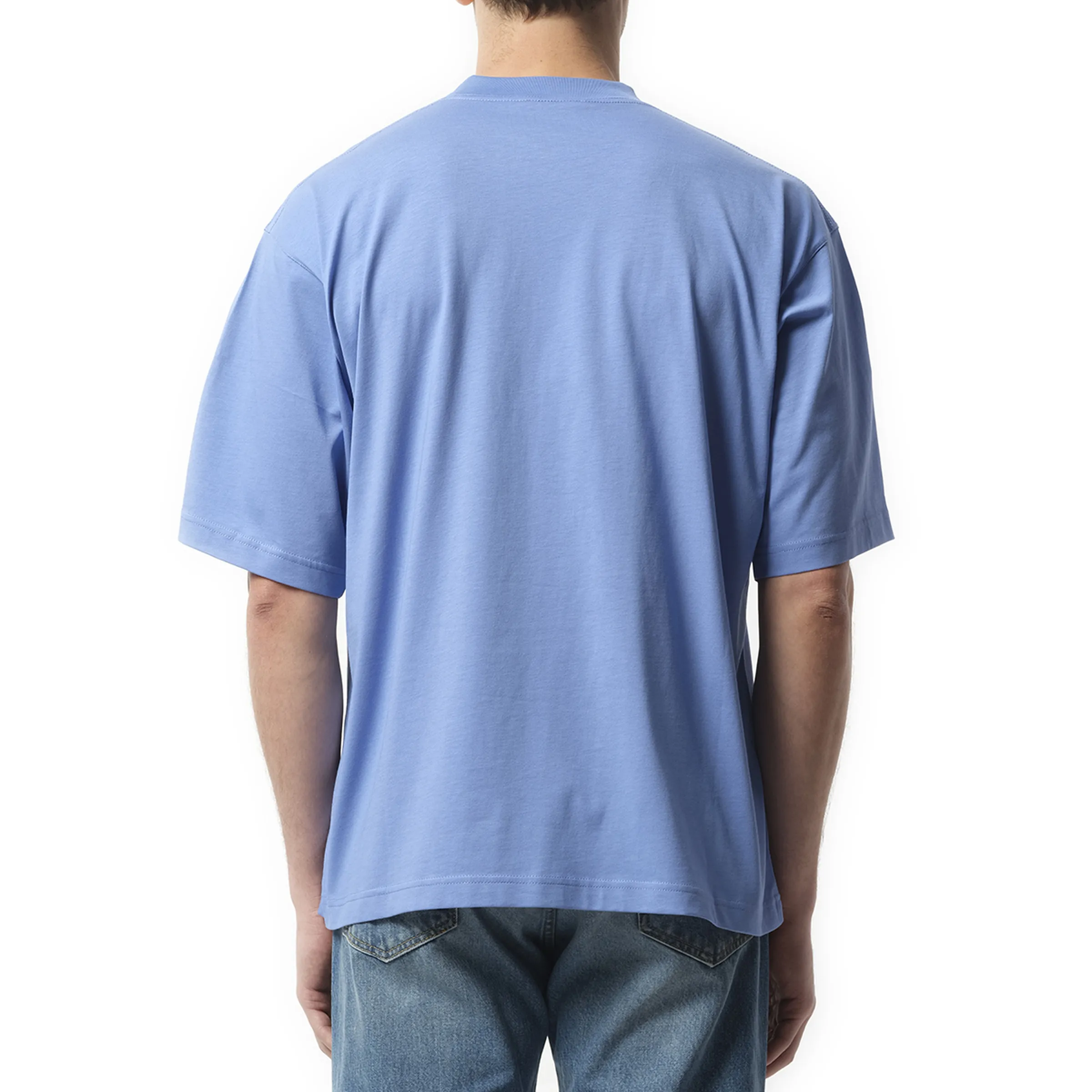 Logo T-Shirt in Blue Lilac